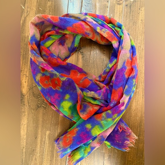 Floral scarf by J. Crew - Picture 1 of 3